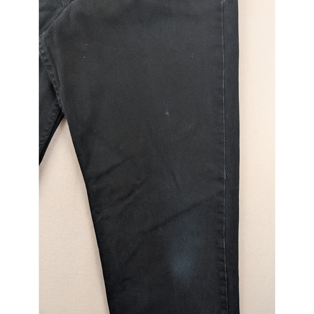 Vintage Calvin Klein Jeans Mens 34 Black Straight Leg 100% Cotton Denim Jeans - Picture 10 of 10